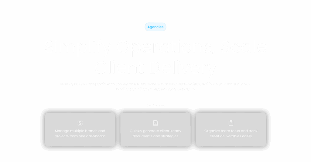 Agencies (x3)
