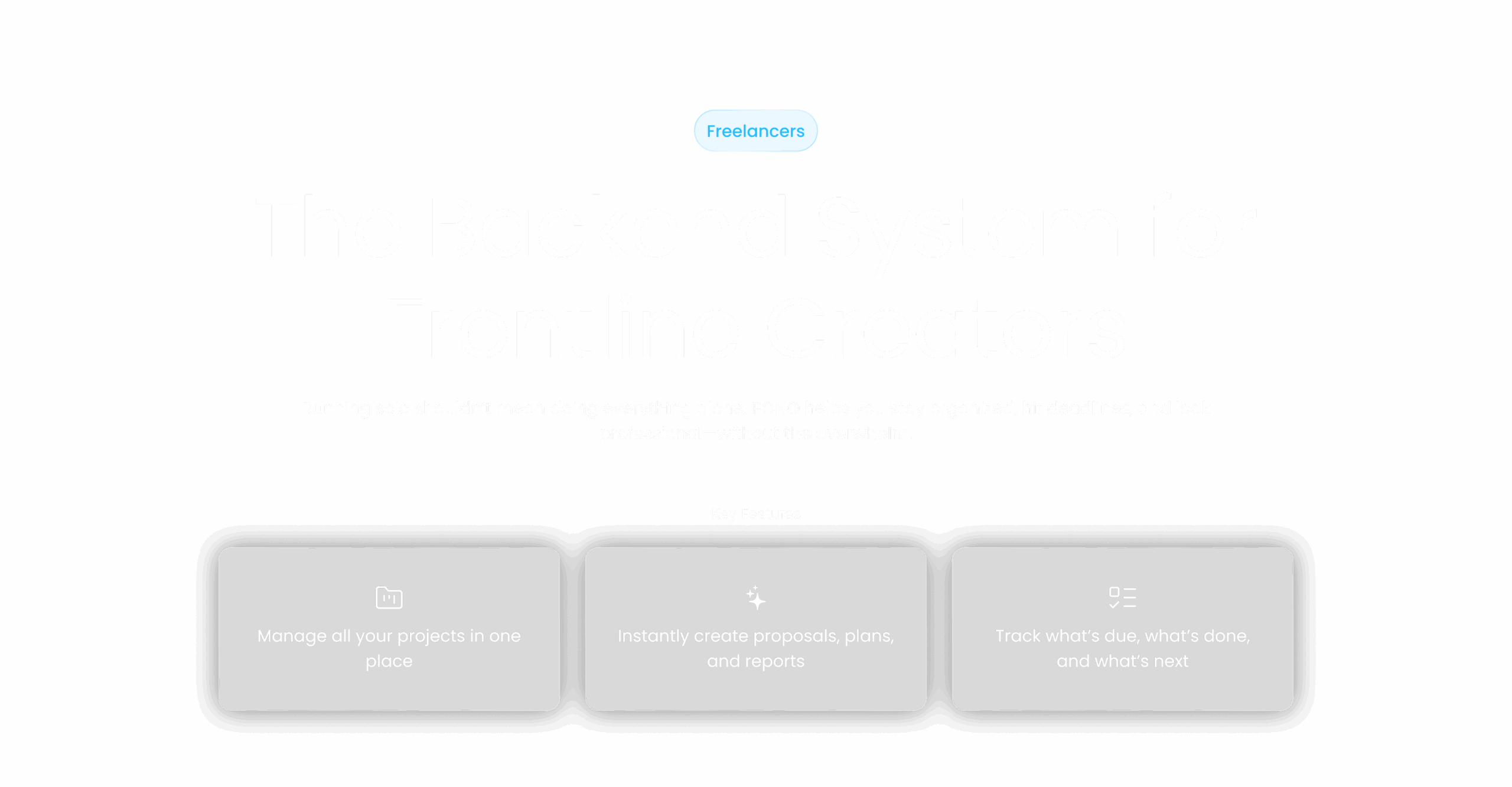 Freelancers (x3)